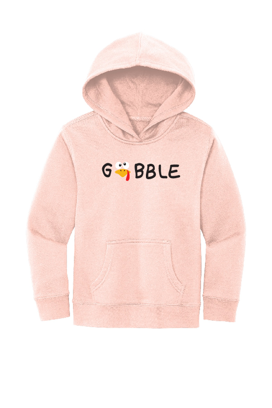 Kids Thanksgiving Gobble Hoodie